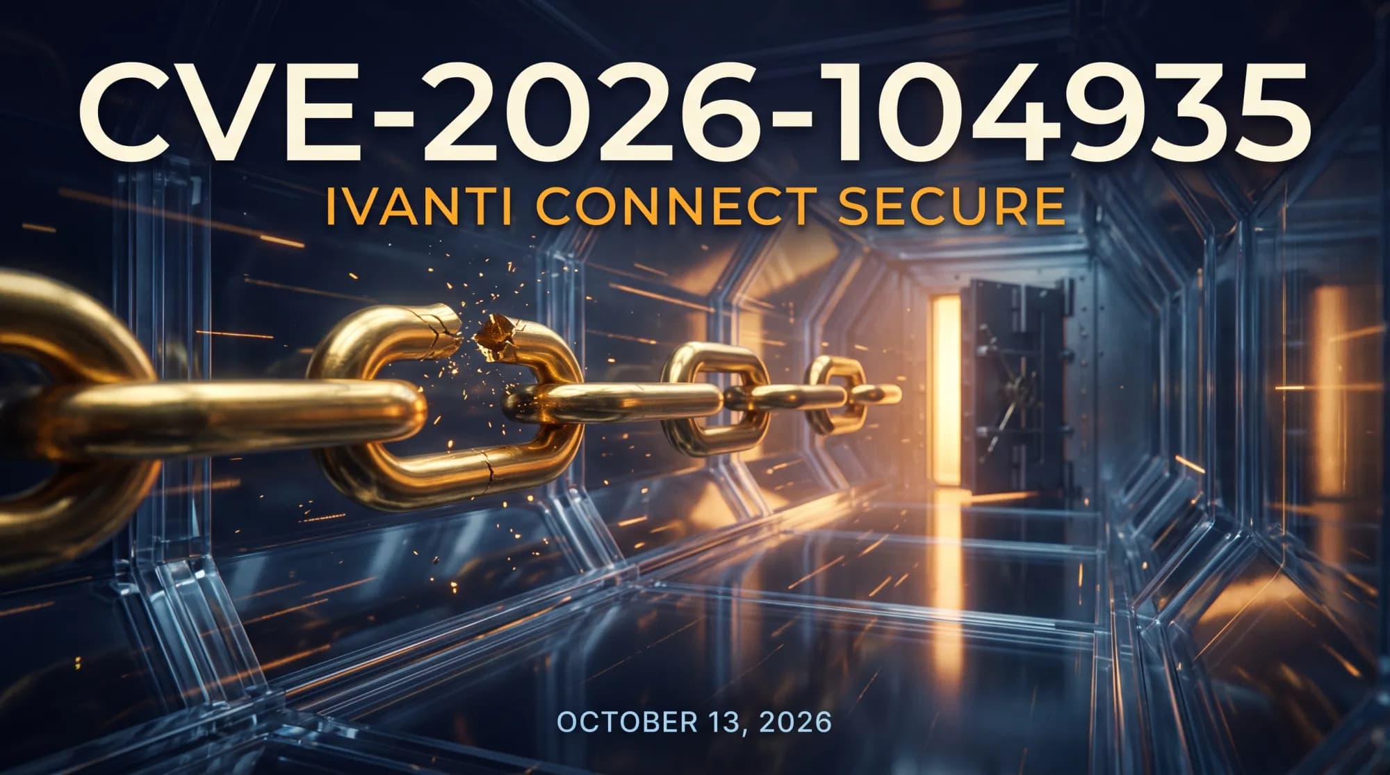 CVE-2026-104935: Ivanti Connect Secure Zero-Day Exploited on Patched Appliances
