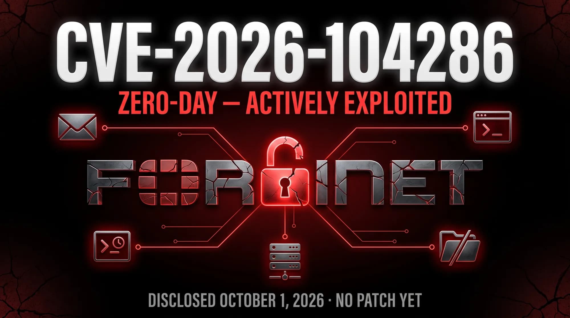 CVE-2026-104286: Fortinet Disclosed This FortiMail Zero-Day With No Patch Ready for Any Branch