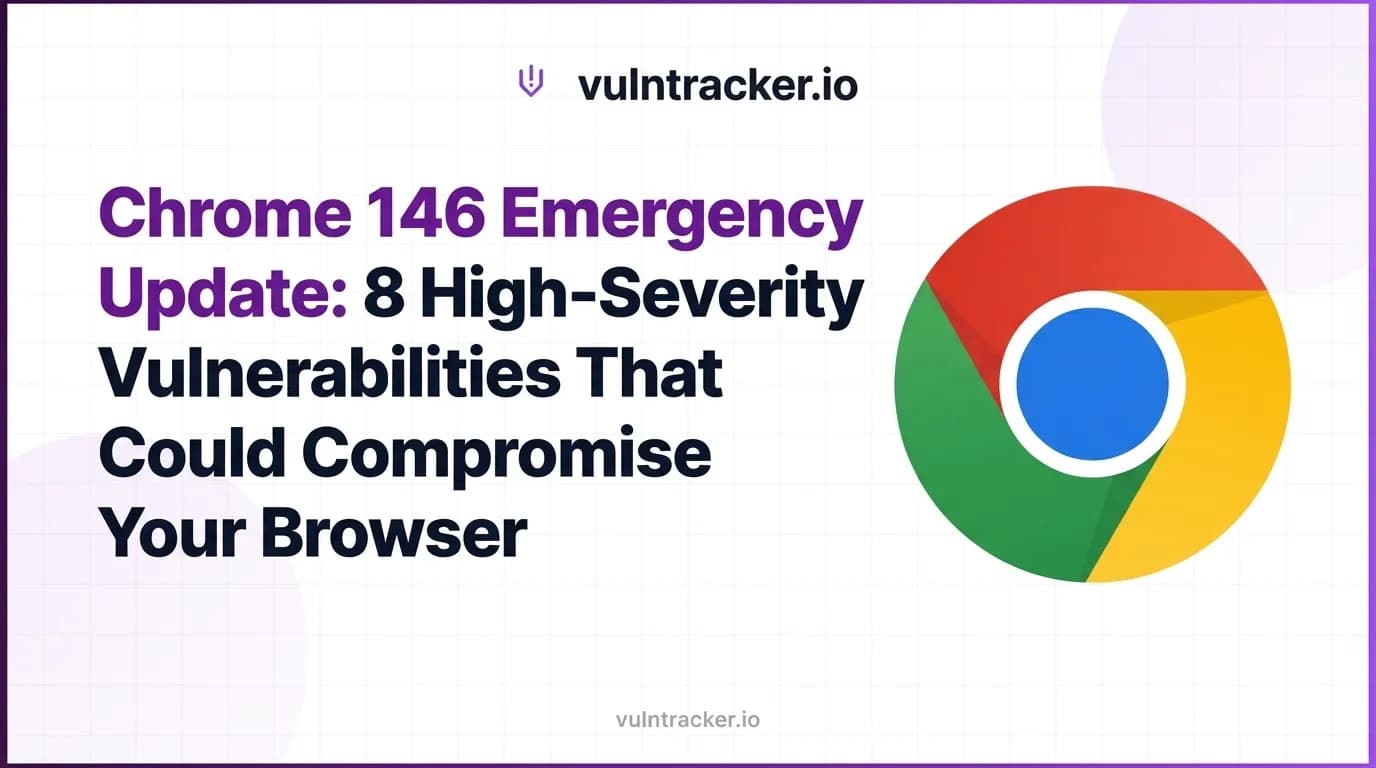 Chrome 146 Emergency Update: 8 High-Severity Vulnerabilities That Could Compromise Your Browser