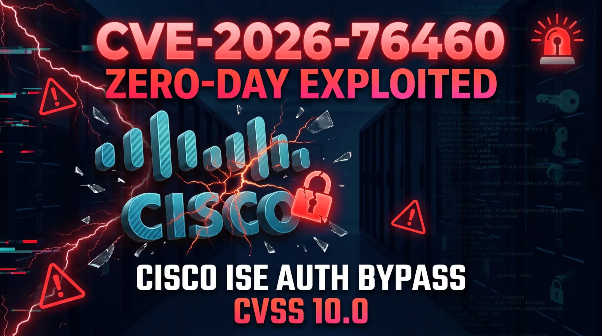 CVE-2026-76460: A Second Cisco Zero-Day This Week, Now in Identity Services Engine